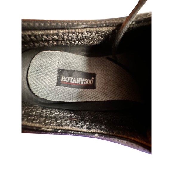 Botany500 Size 7.5 Leather Lace-Up Mens Oxfords  Classic Style Durable Soles - Picture 8 of 11